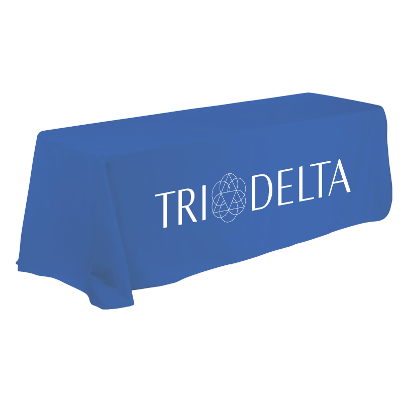 Custom Greek organization table cover